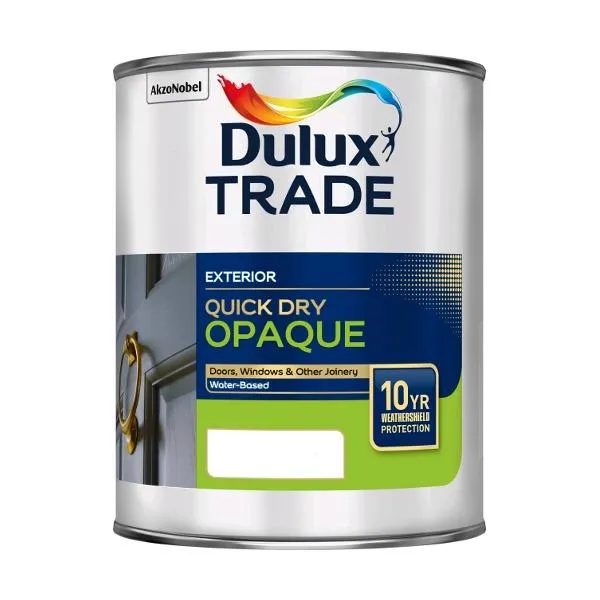 Dulux Trade Exterior White Quick Dry Opaque