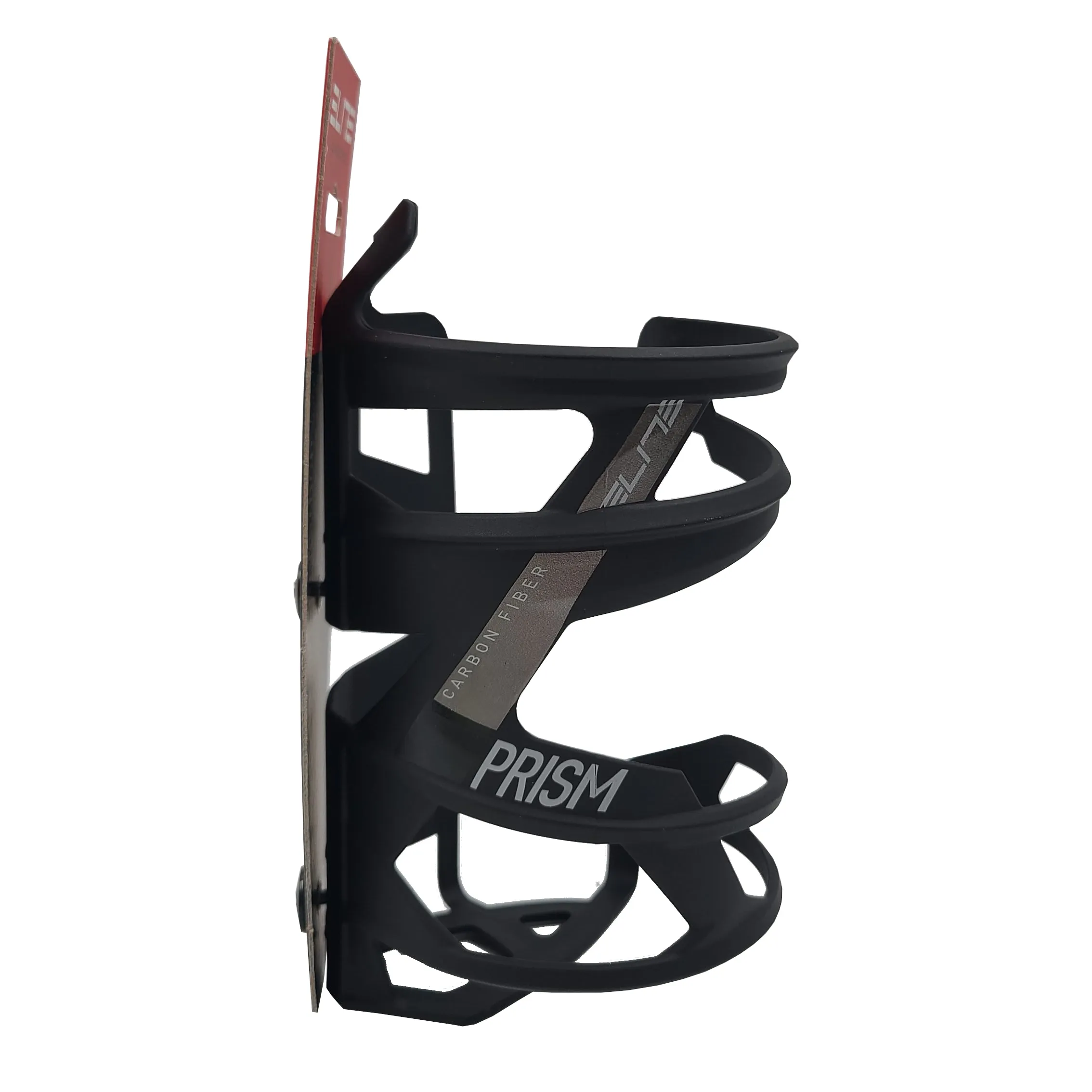 Elite Prism Matte Carbon Water Bottle Cage