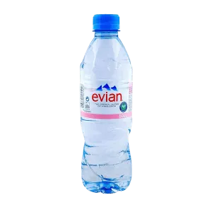 EVIAN NATURAL MINERAL WATER 500ML