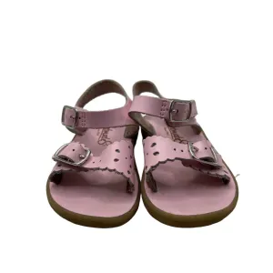 Faux Buckle Velcro Sandals