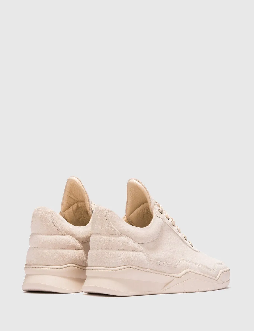 Filling Pieces Low Top Ghost (Suede) - Beige