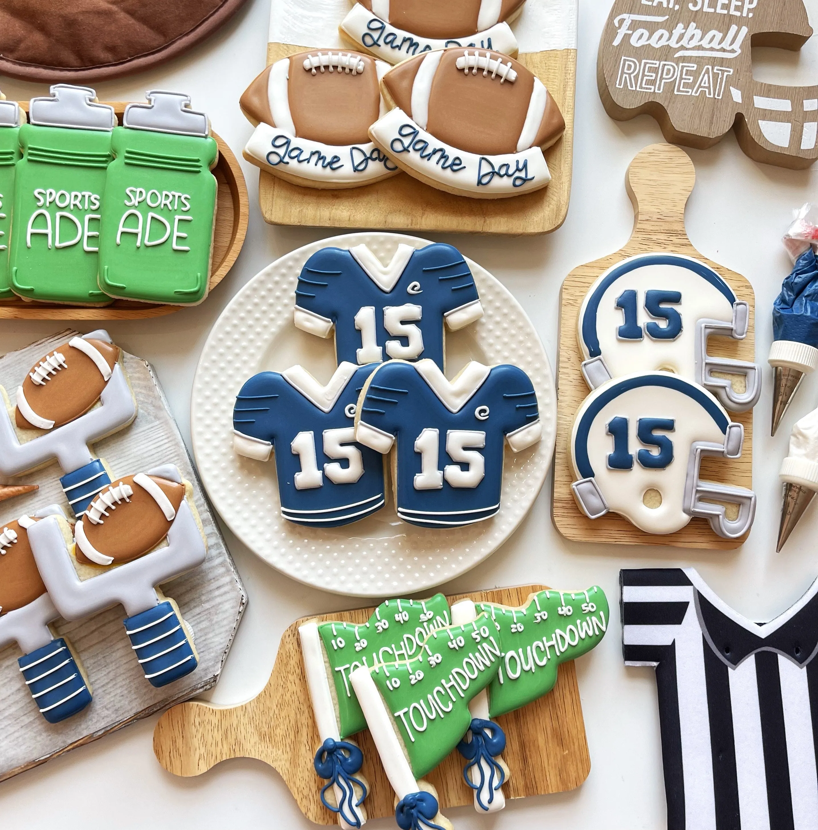 Football Cookie Cutter Bundle