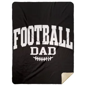 Football Dad MSHL Premium Sherpa Blanket 60x80