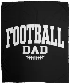 Football Dad VPM Cozy Plush Fleece Blanket - 50x60