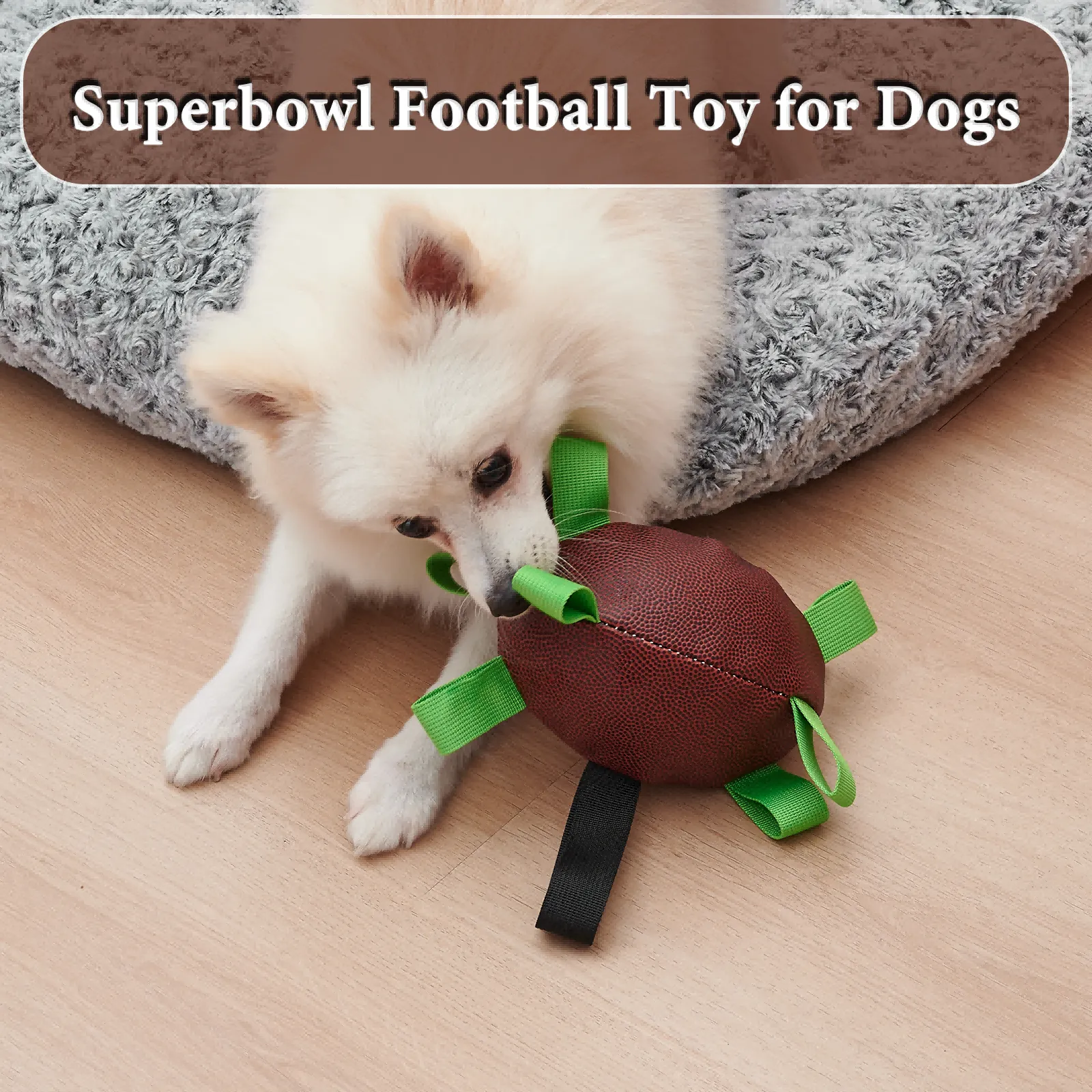 Football Interactive Toy For Small And Medium Breed Dogs