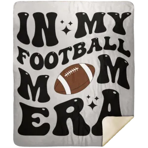 Football Mom MSHM Premium Sherpa Blanket 50x60