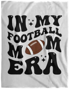 Football Mom VPL Cozy Plush Fleece Blanket - 60x80