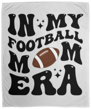 Football Mom VPM Cozy Plush Fleece Blanket - 50x60