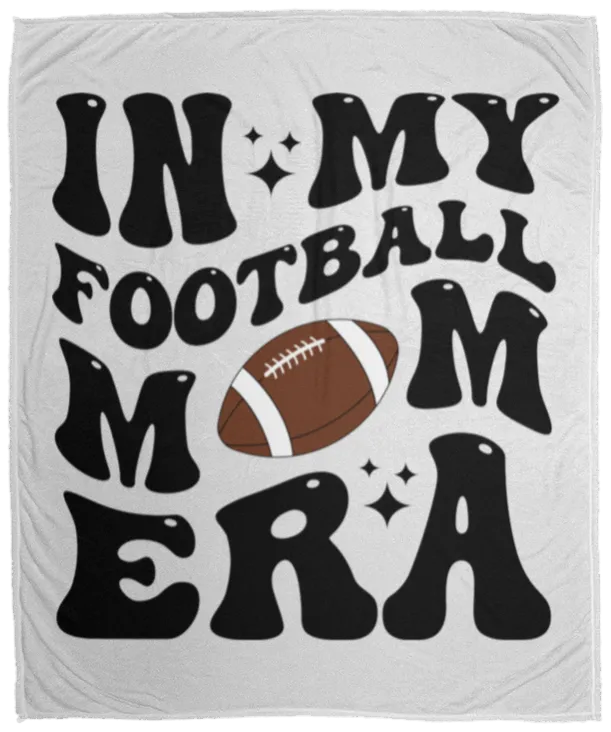 Football Mom VPM Cozy Plush Fleece Blanket - 50x60