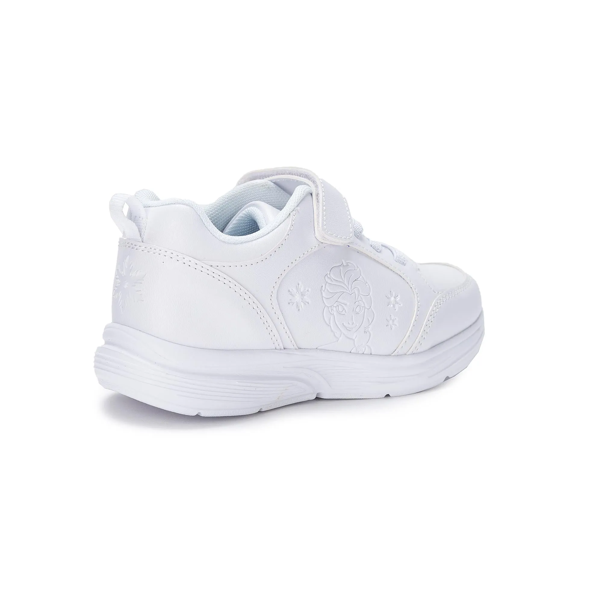 FROZEN X BATA Girls White School Shoe Trainers 351X072