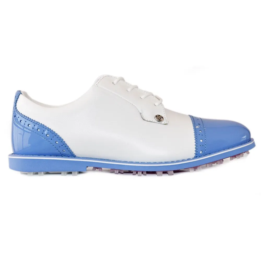 G/Fore Women's Cap Toe Gallivanter Golf Shoes - Snow/Vista