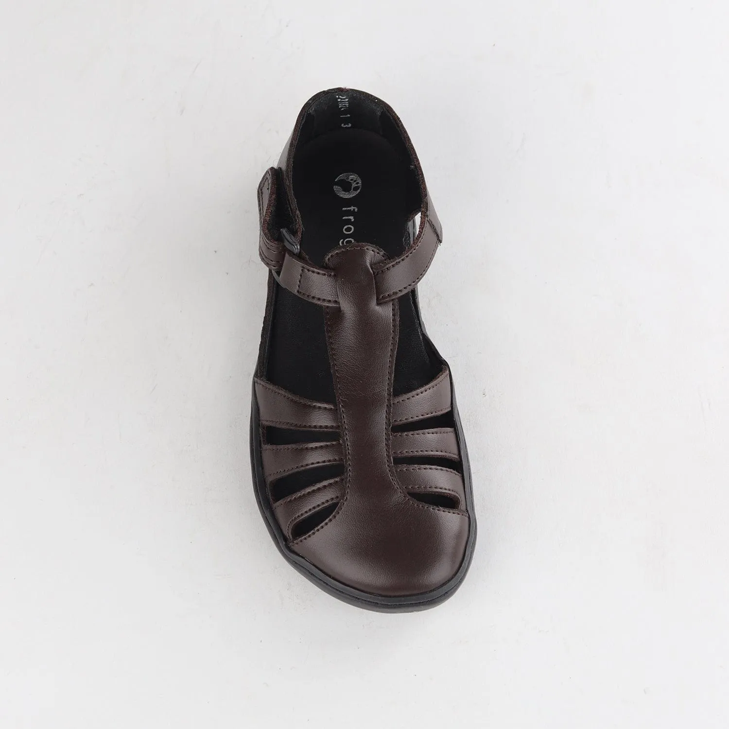 Girls School Sandal in Brown Sizes 36 - 43 - 7811