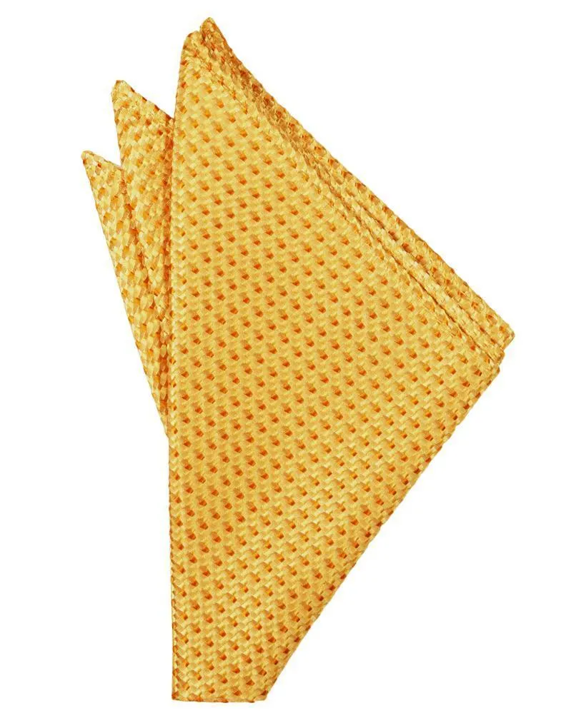 Gold Venetian Pocket Square