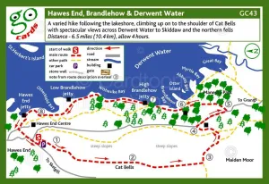 Hawes End, Brandlehow & Derwent Water Walk