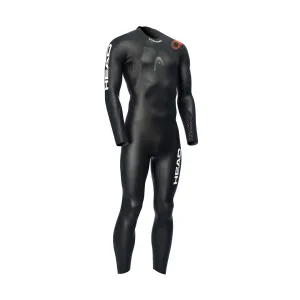 Head Men&#x27;s Open Water Shell Wetsuit Black/Orange | Buy Head Men&#x27;s Open Water Shell Wetsuit Black/Orange here | Outnorth