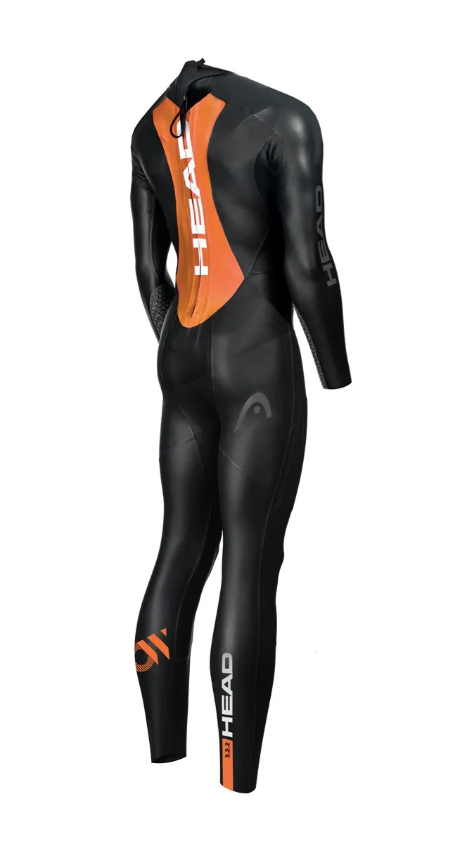 Head Women&#x27;s Open Water Shell Wetsuit Black/Orange | Buy Head Women&#x27;s Open Water Shell Wetsuit Black/Orange here | Outnorth