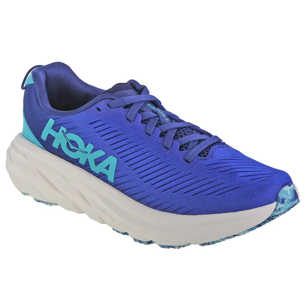 Hoka Womens Trainers Rincon 3 Lace-Up Low-Top Running Sneakers Mesh - UK 5.5