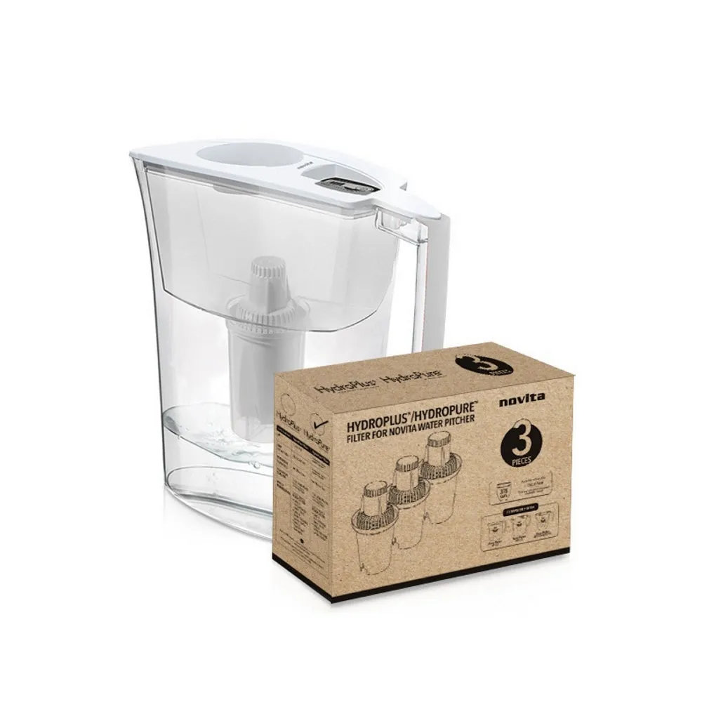 HydroPlus®/HydroPure™ Water Pitcher NP110 Bundle