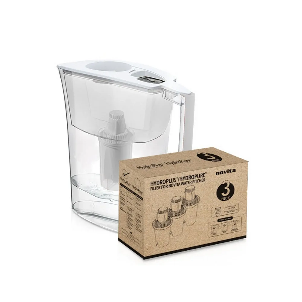 HydroPlus®/HydroPure™ Water Pitcher NP110 Bundle