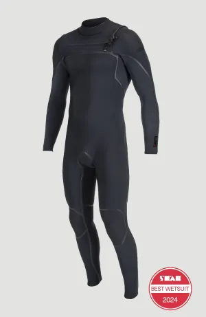 Hyperfreak Fire 5/4 mm Chest Zip Full Wetsuit | BLACK/BLACK