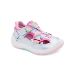 Infant Boy Stride Rite SRTech Surf in Silver Rainbow