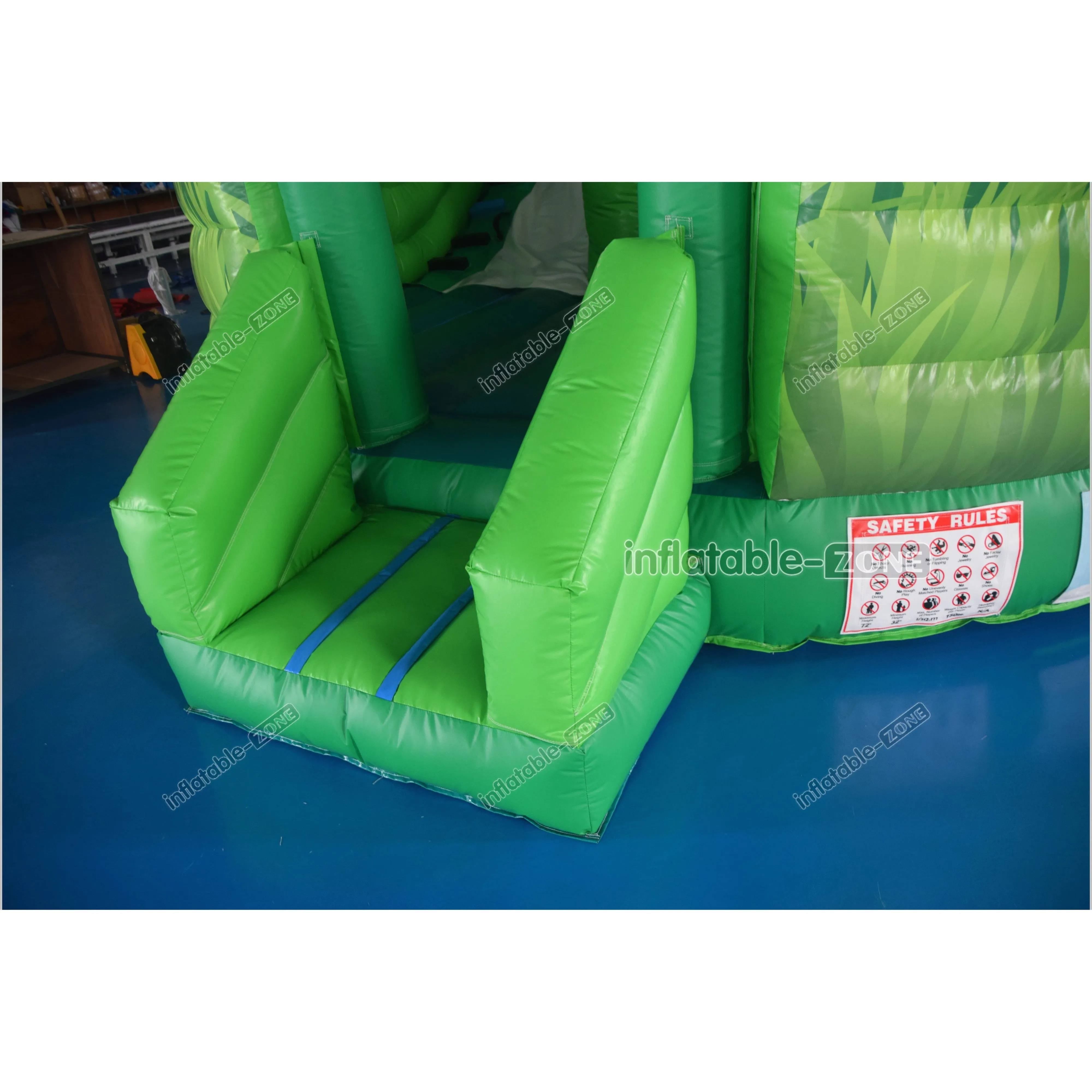 Inflatable Football Slide Children Sports Theme Bouncy Castle Inflatable Giant Slide Bounce Jumper