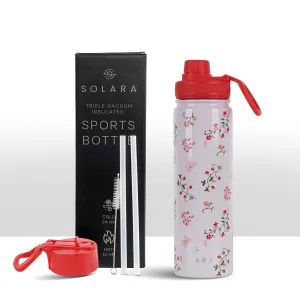 Insulated Water Bottle (2 Caps)