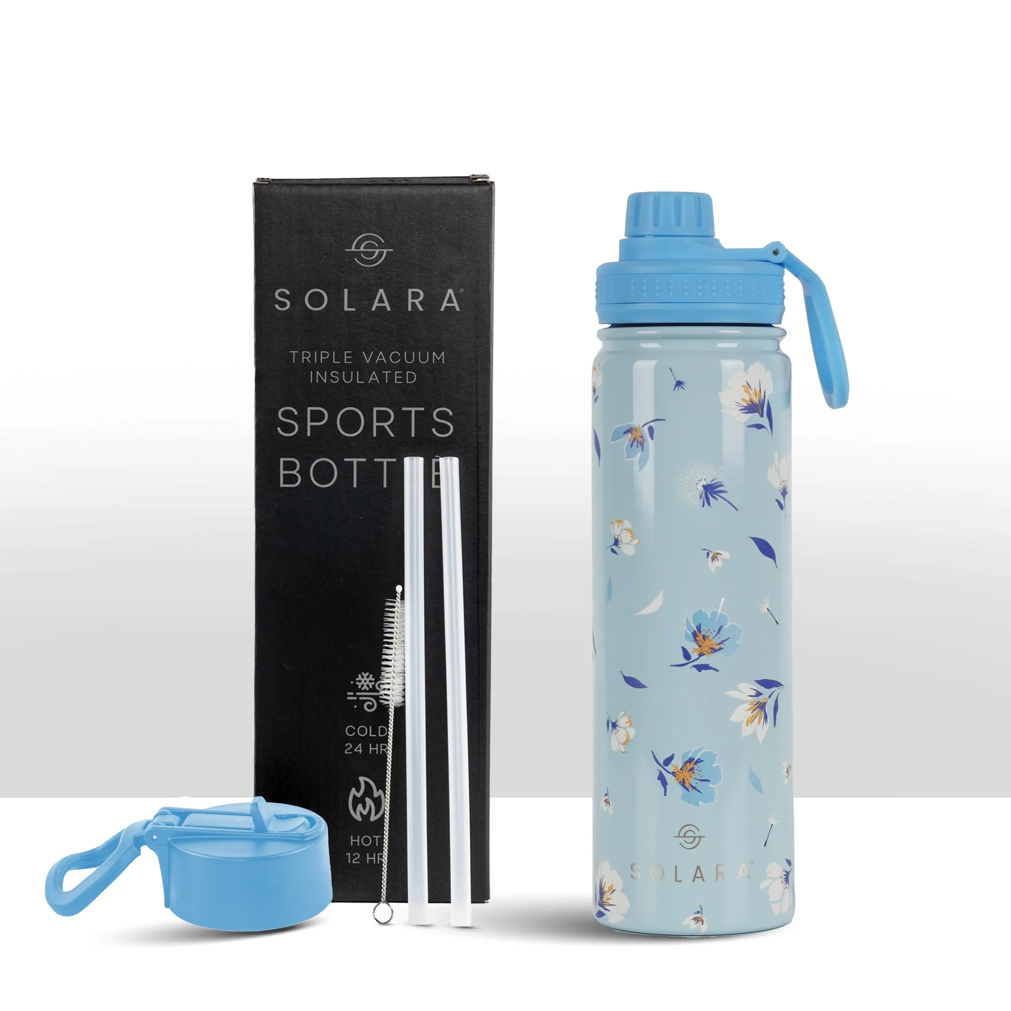 Insulated Water Bottle (2 Caps)