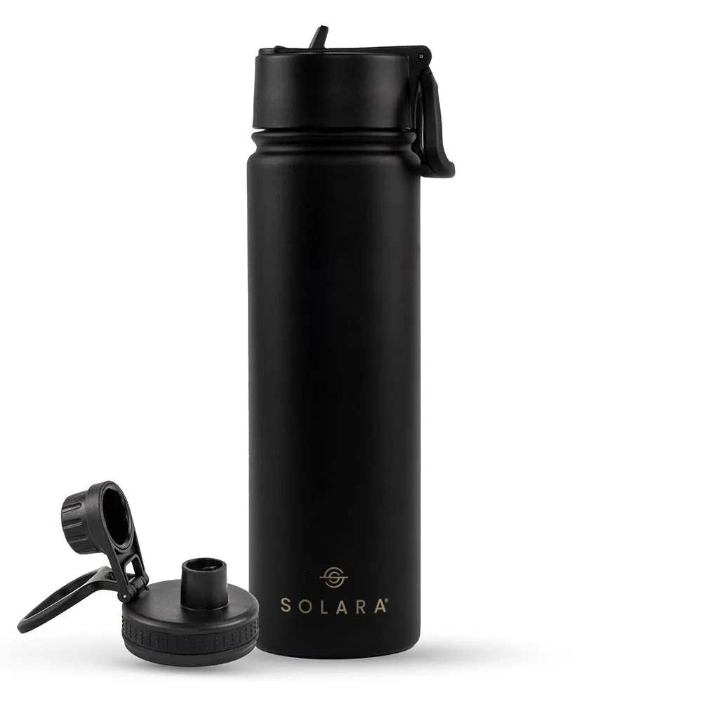 Insulated Water Bottle (2 Caps)