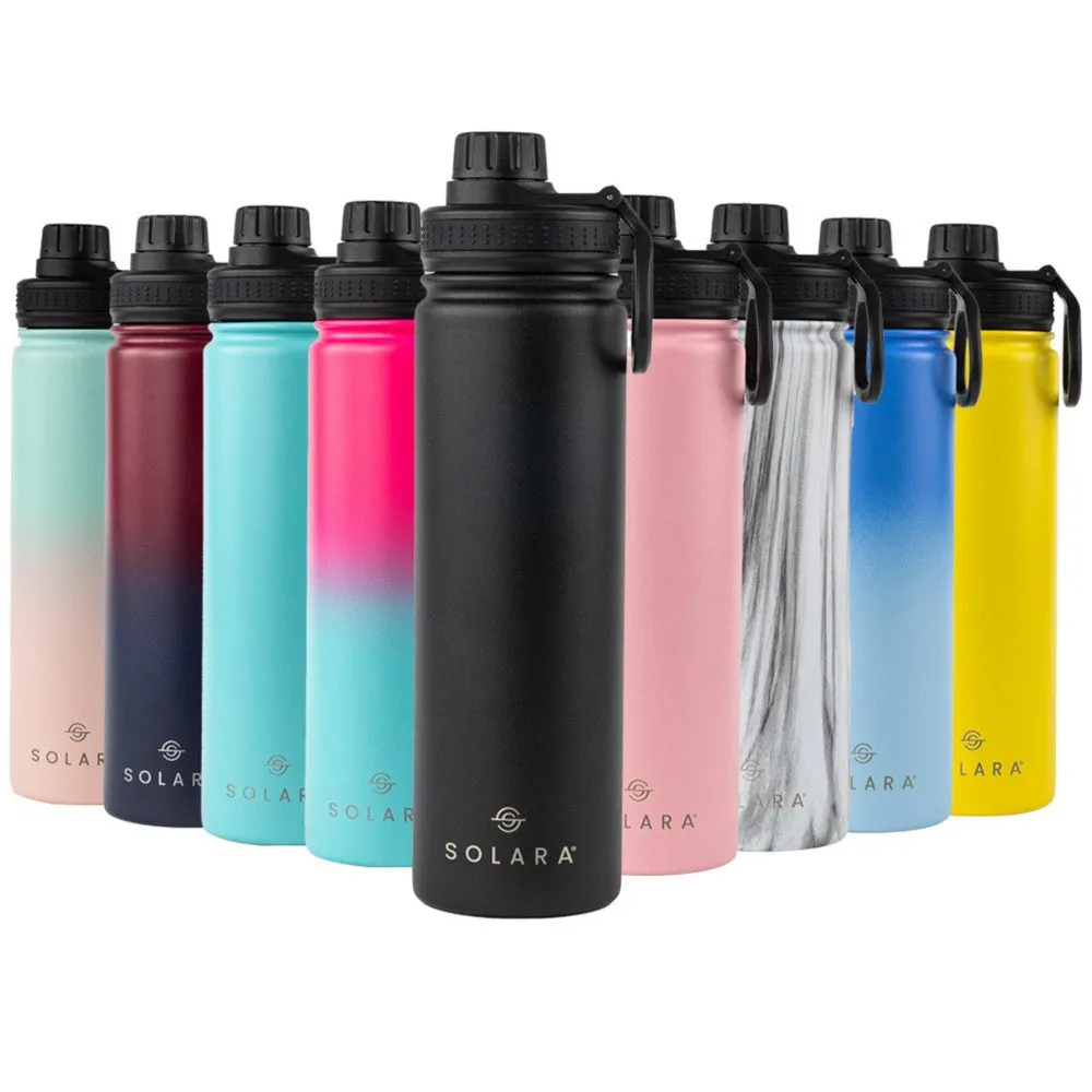 Insulated Water Bottle (2 Caps)