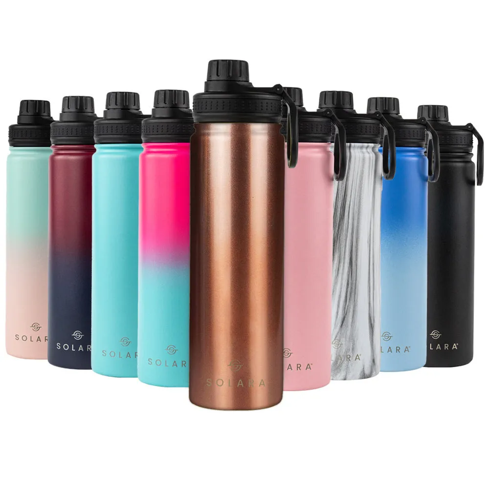 Insulated Water Bottle (2 Caps)