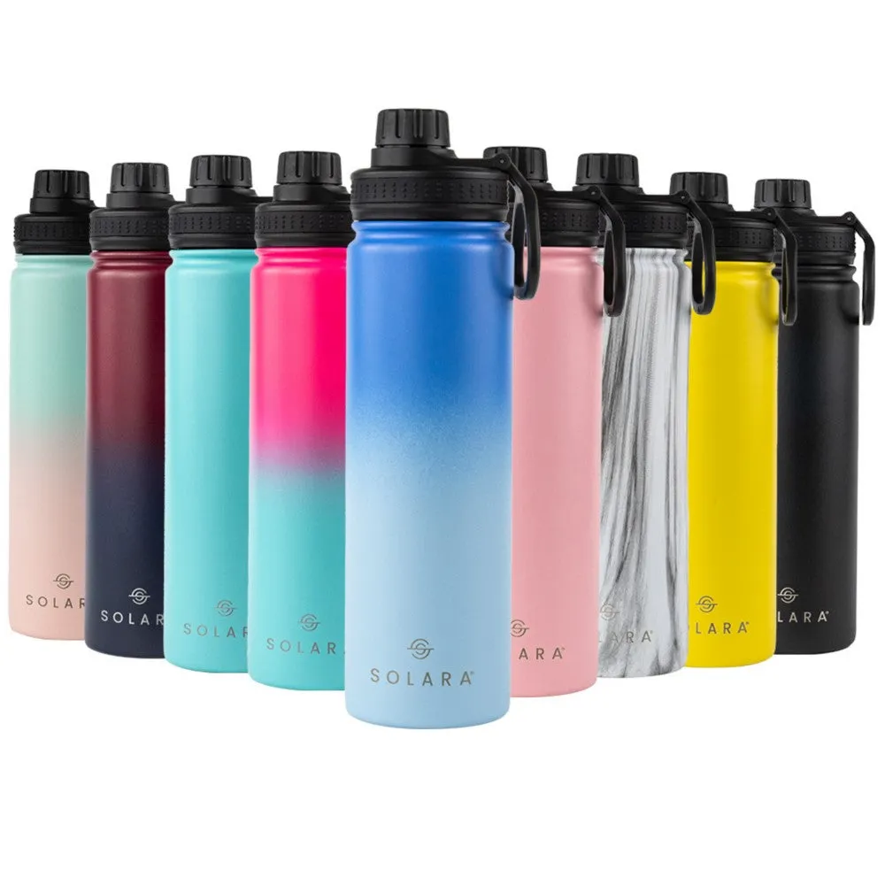 Insulated Water Bottle (2 Caps)