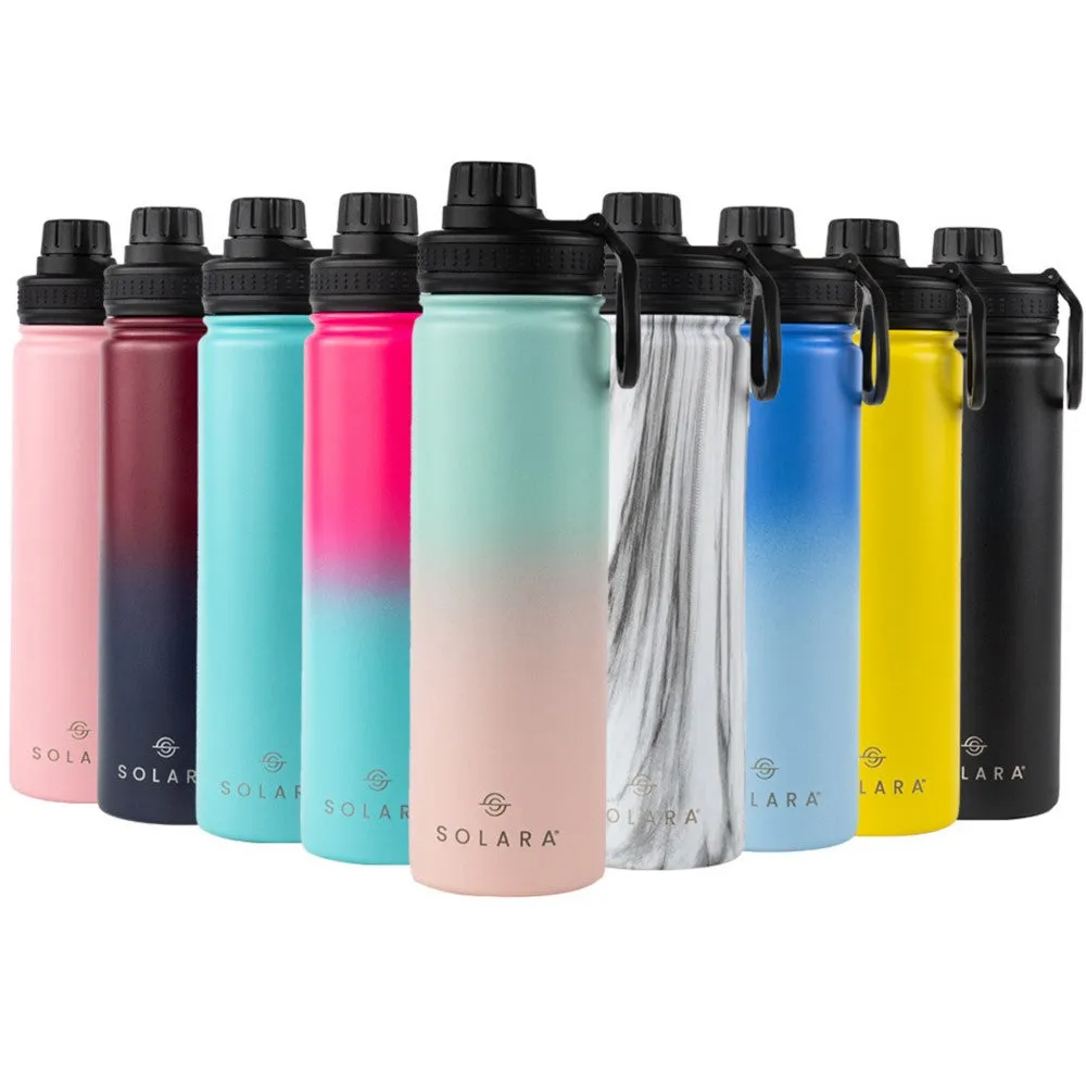 Insulated Water Bottle (2 Caps)