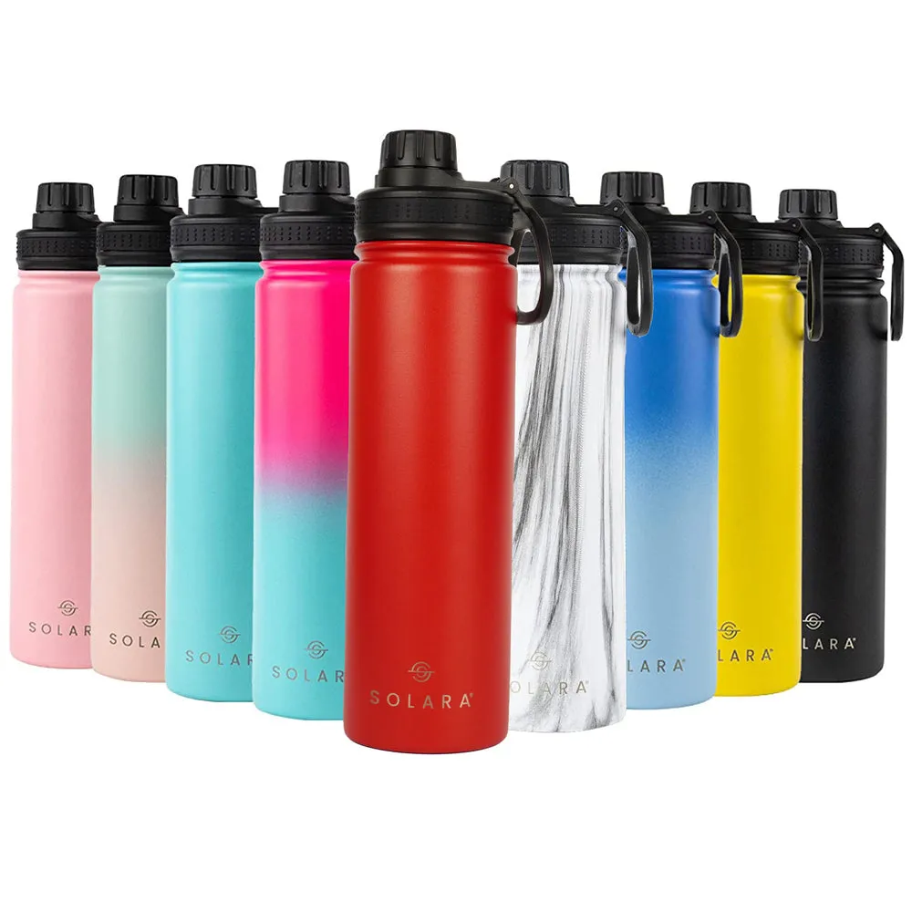 Insulated Water Bottle (2 Caps)