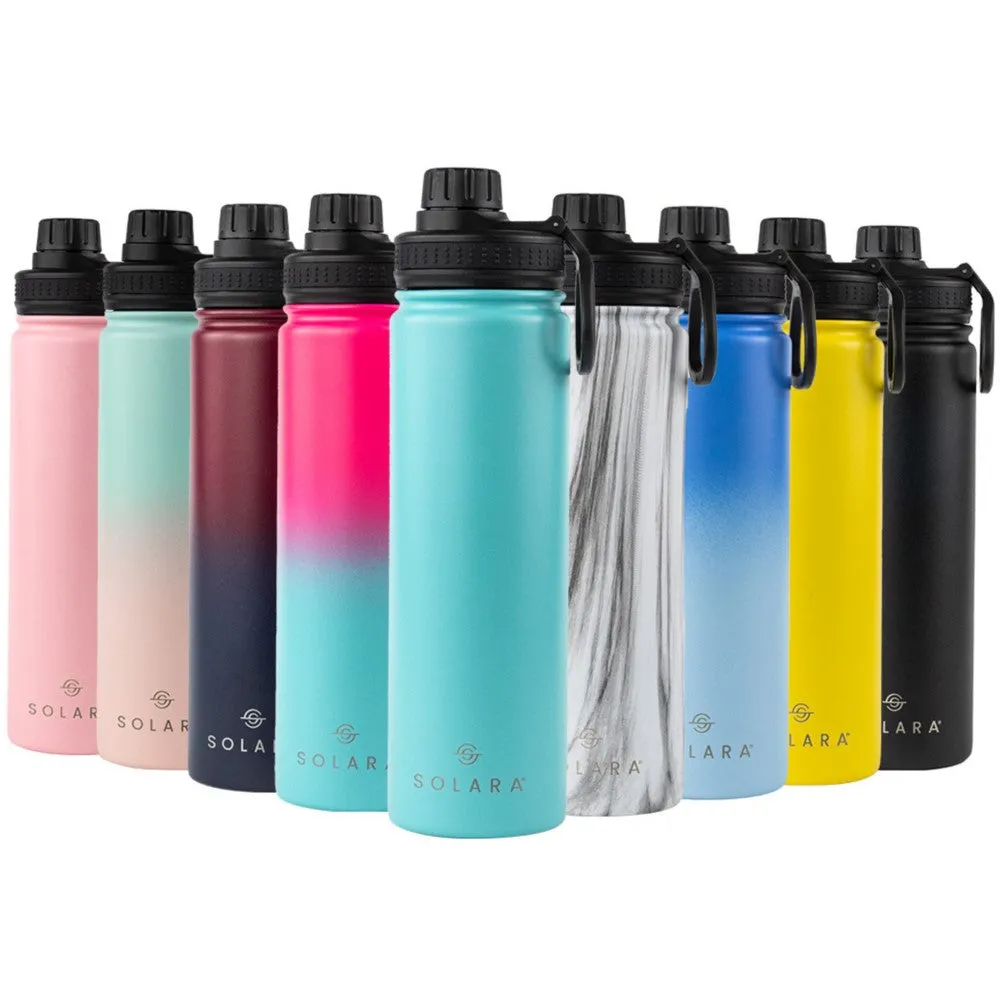 Insulated Water Bottle (2 Caps)