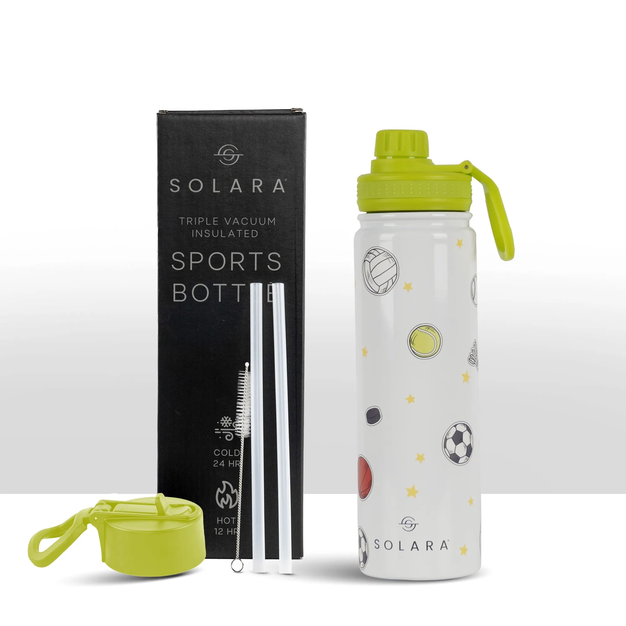 Insulated Water Bottle (2 Caps)