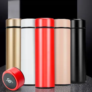 Intelligent Thermal Insulation Cup Smart LED Temperature Display, Stainless Steel Vacuum Insulated Water Bottle