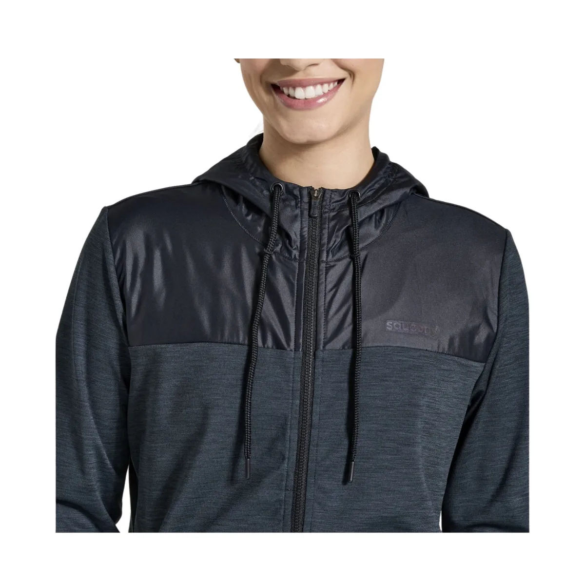 Jacket Saucony Solstice Hooded Black Women's