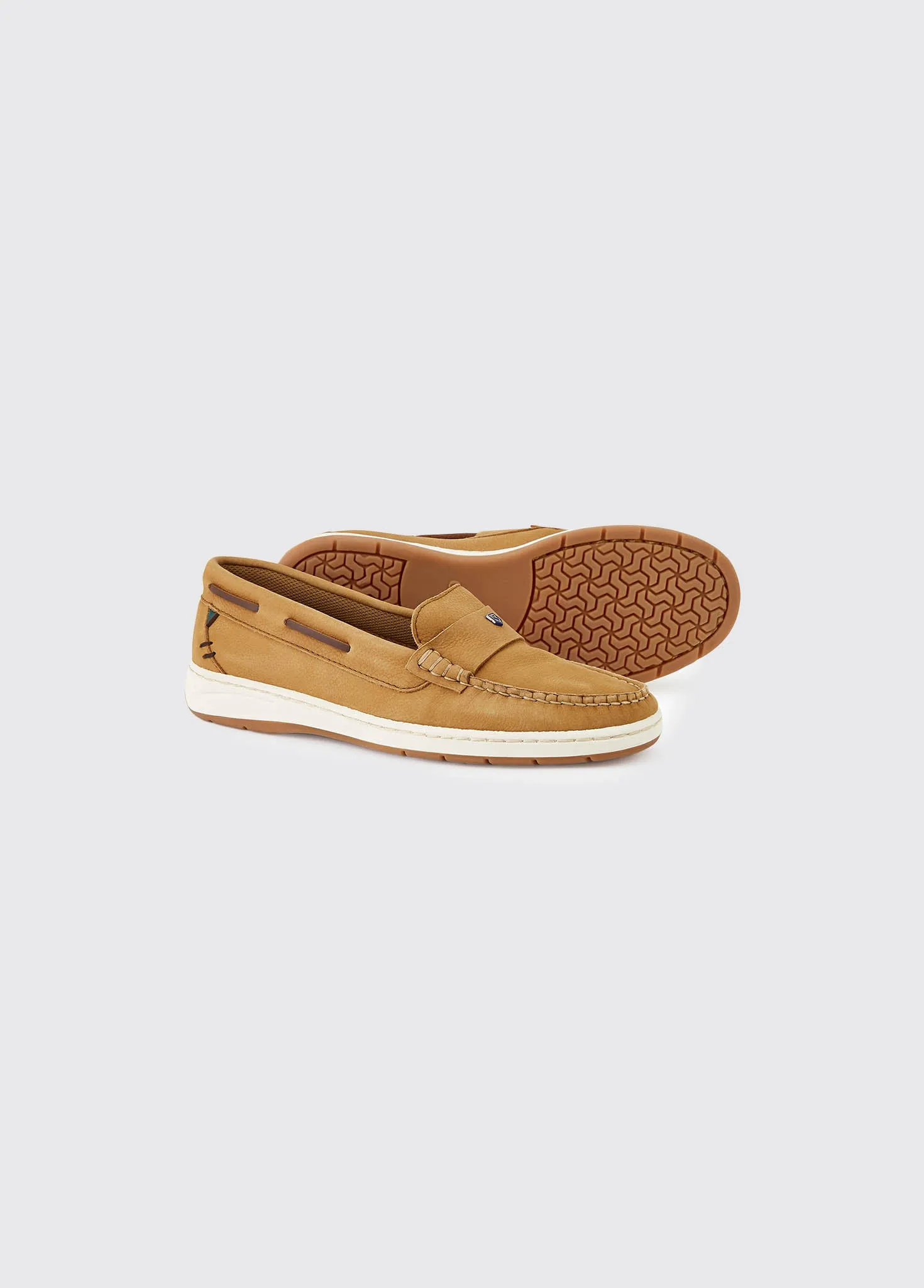 Kos Deck Shoe - Tan