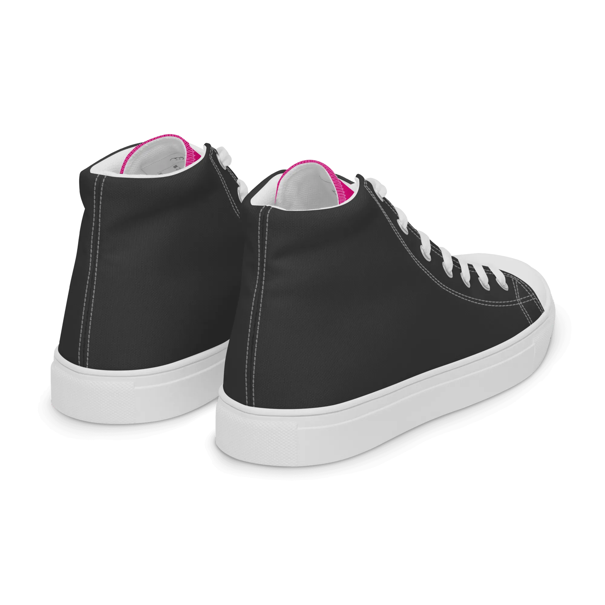 Ladies 'Pink Tongue' High Tops