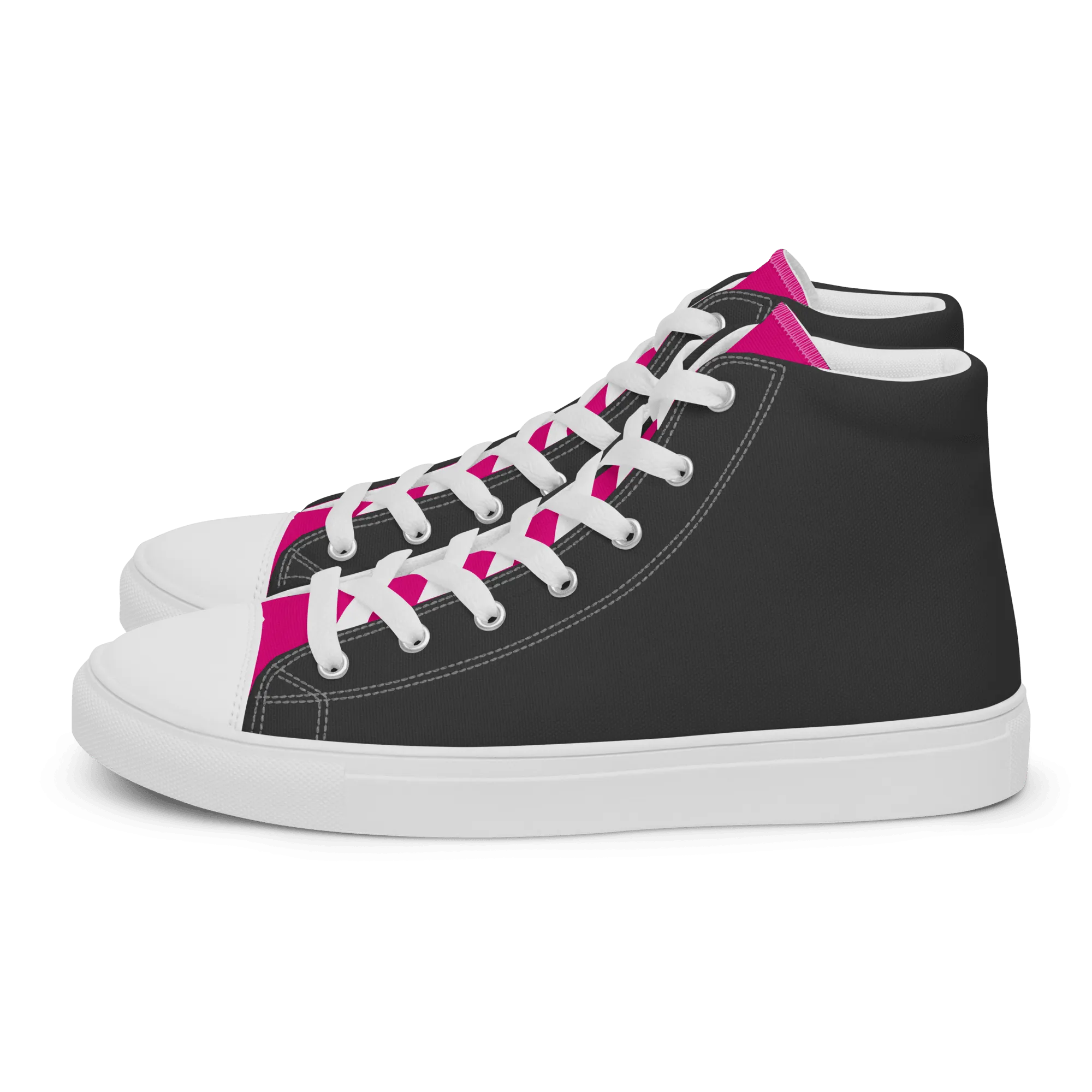 Ladies 'Pink Tongue' High Tops