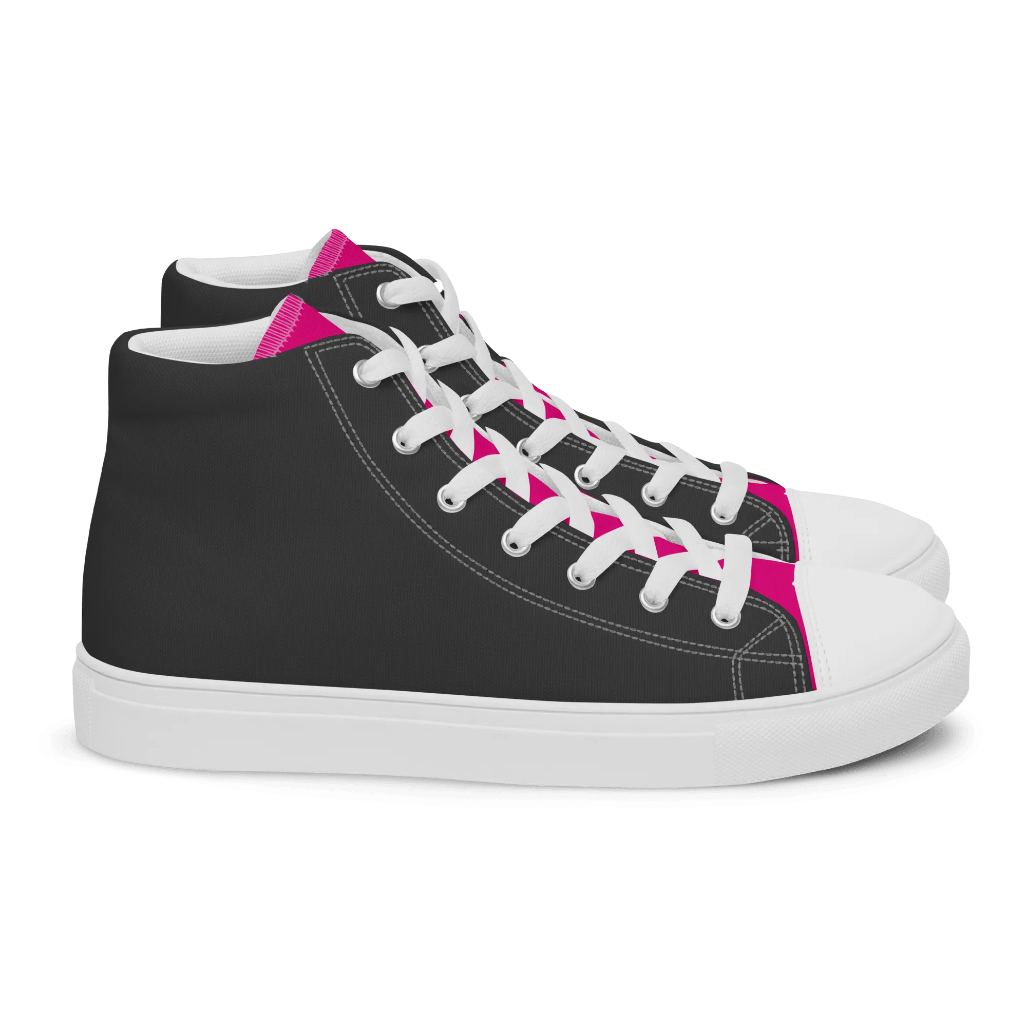 Ladies 'Pink Tongue' High Tops