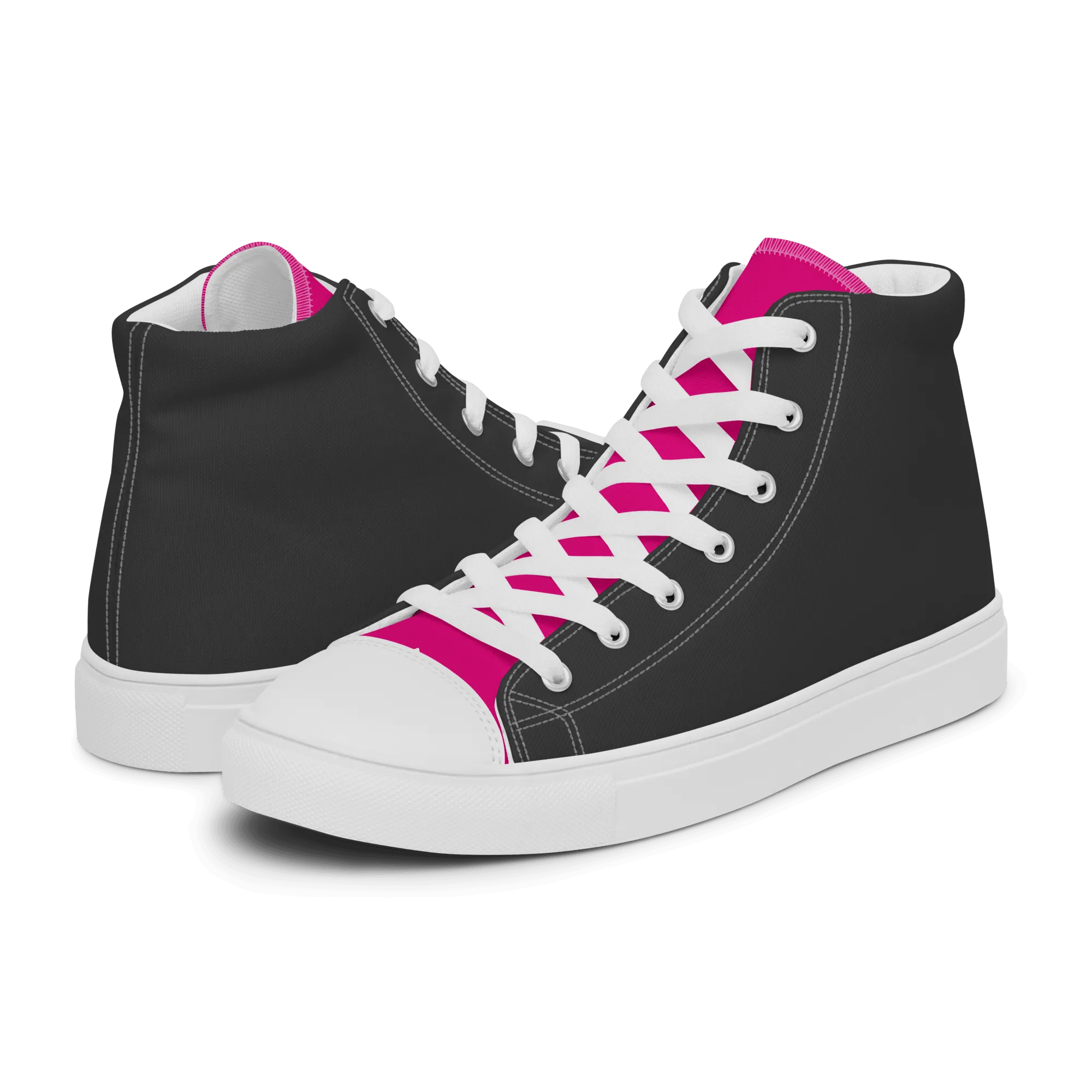 Ladies 'Pink Tongue' High Tops