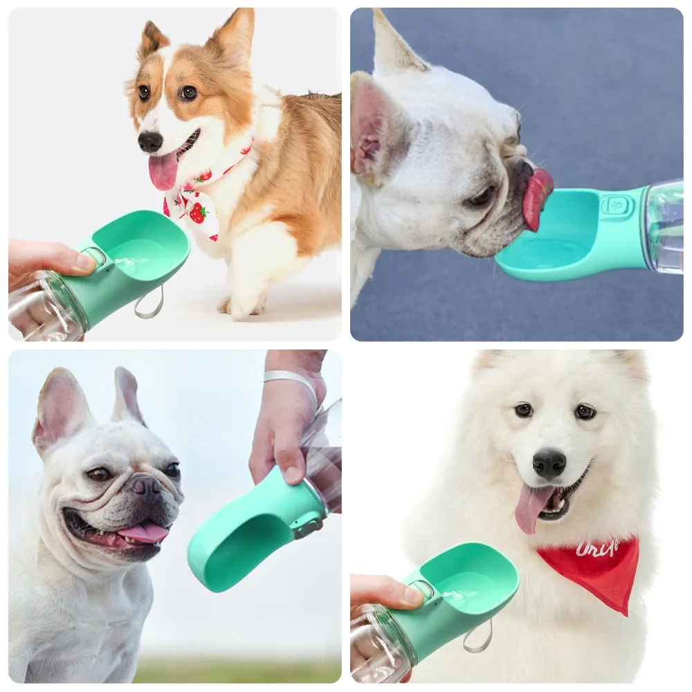 Leakproof Portable Dog Water Bottle For Small Large Dogs Outdoor Walking Drinking Bowls Chihuahua French Bulldog etc Supplies