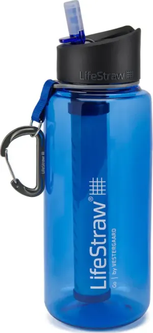 Lifestraw Go Water Filter Bottle 1 L Blue | Buy Lifestraw Go Water Filter Bottle 1 L Blue here | Outnorth