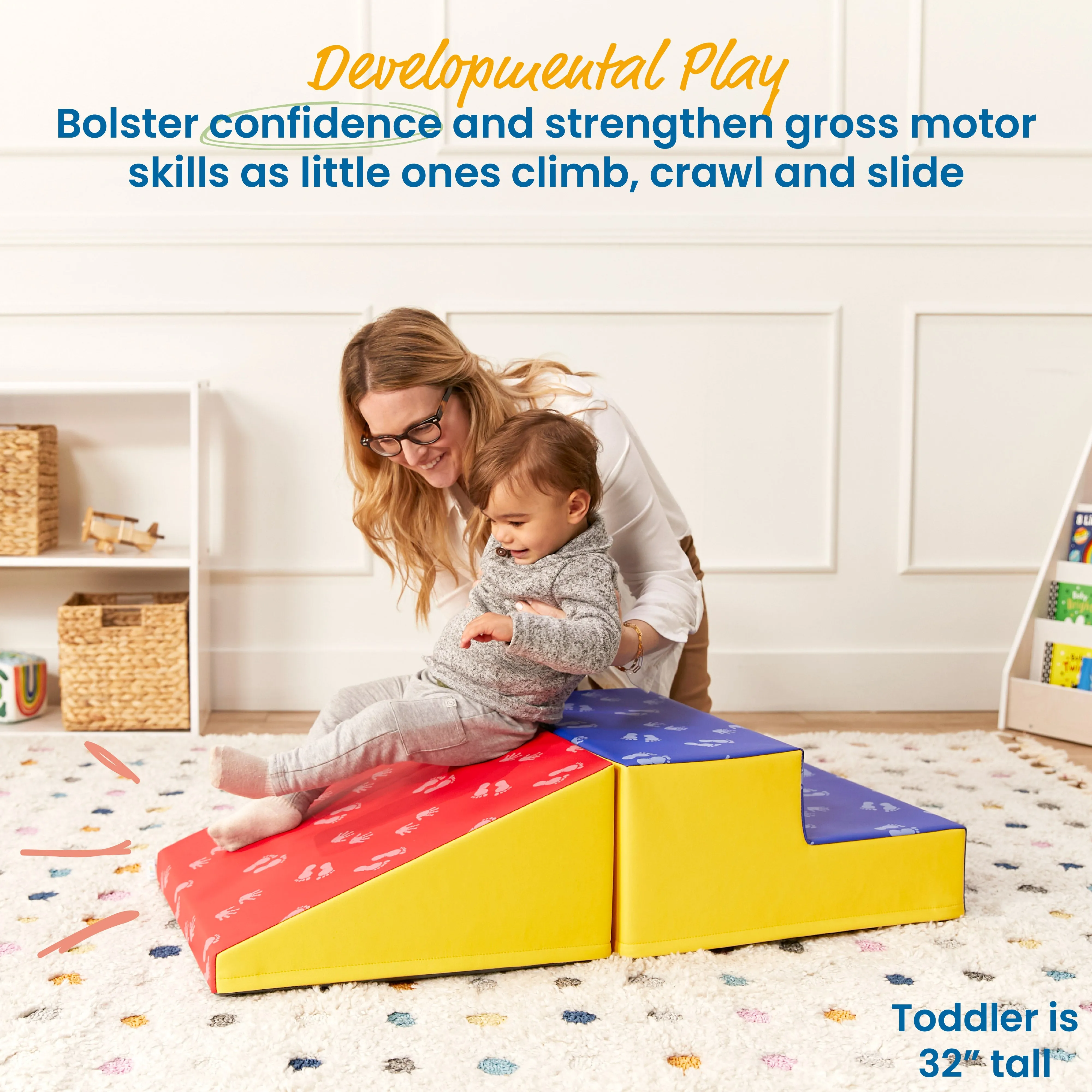 Little Me Play Climb and Slide, Toddler Playset