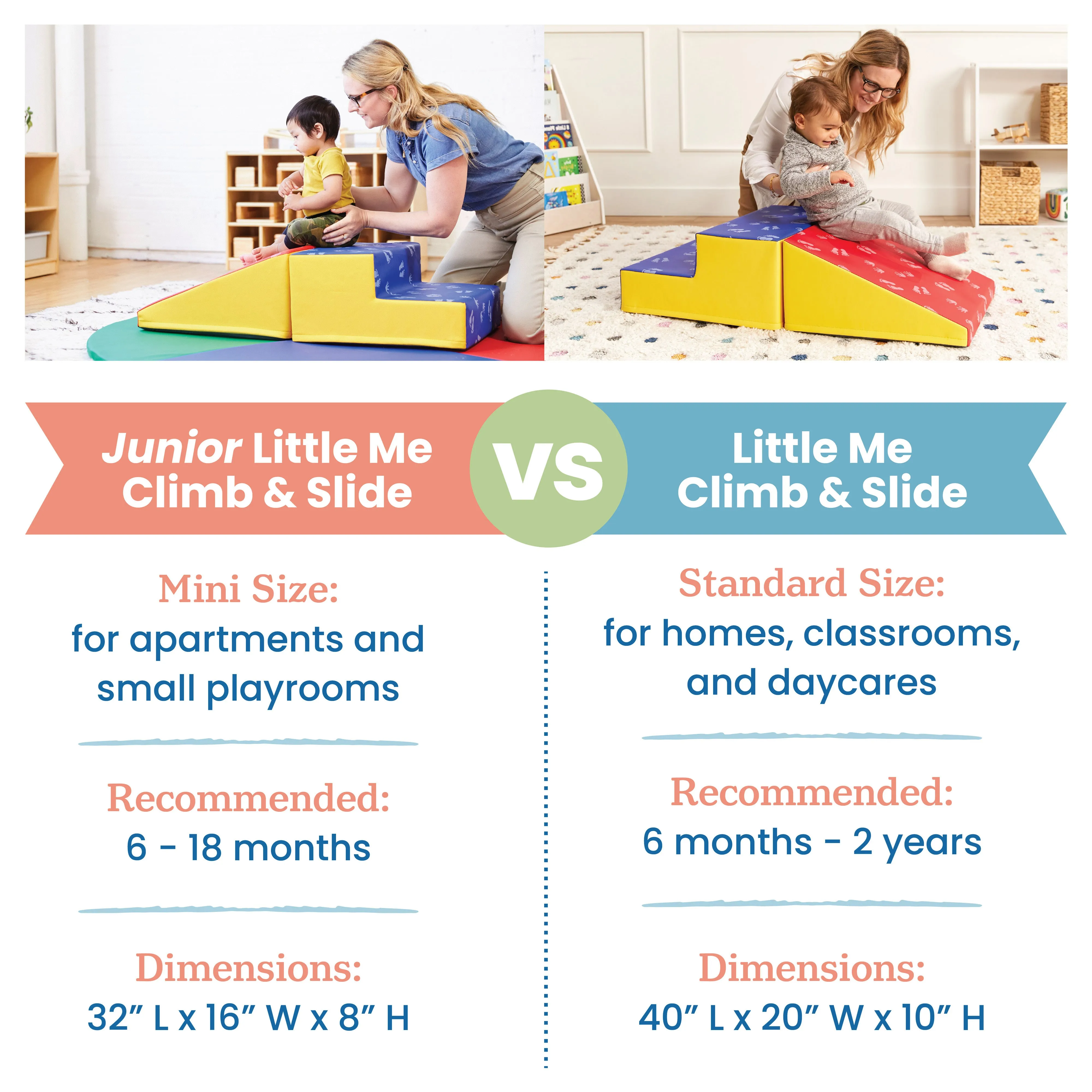 Little Me Play Climb and Slide, Toddler Playset