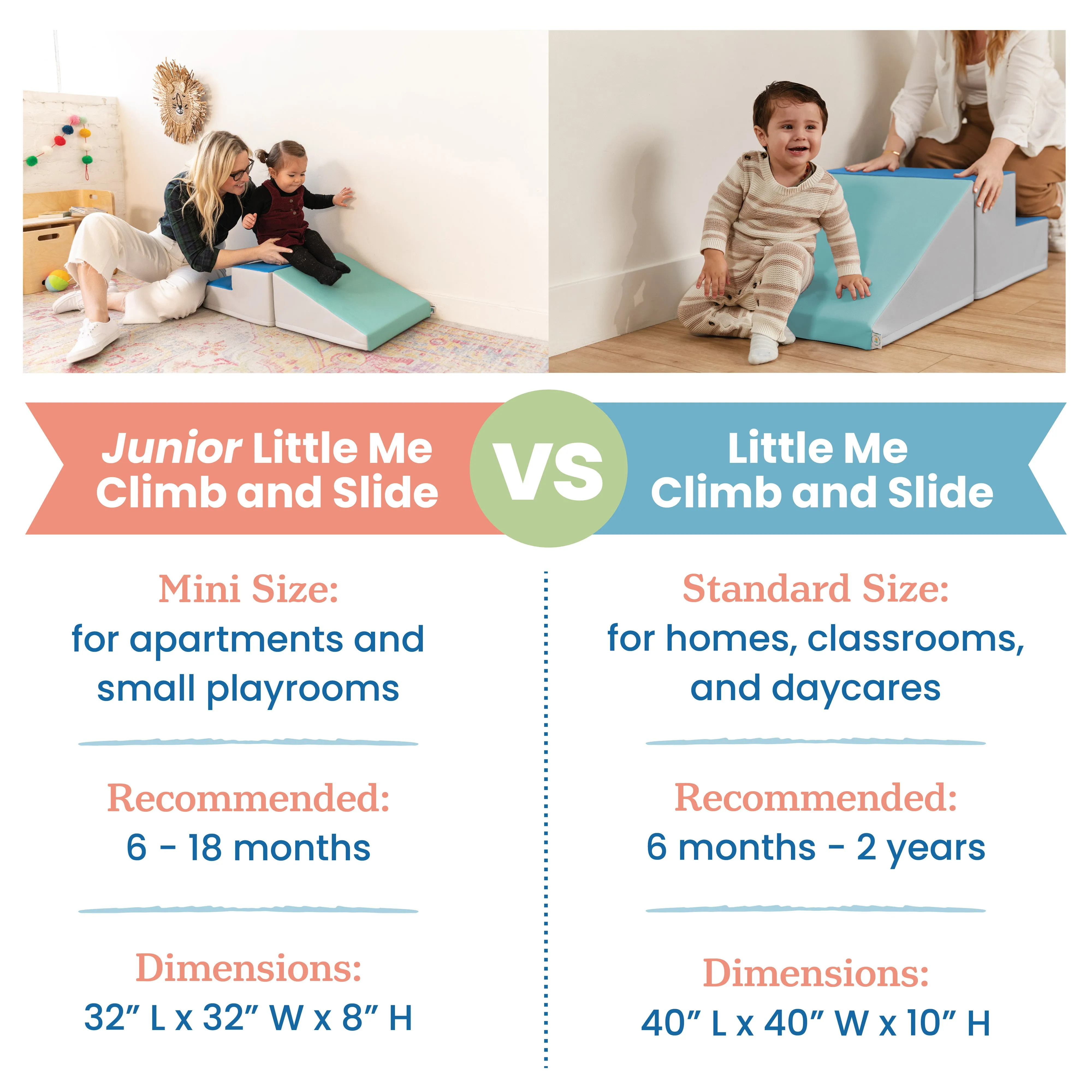 Little Me Play Climb and Slide, Toddler Playset