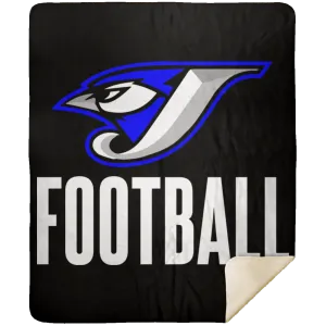 Logo Football MSHM Premium Sherpa Blanket 50x60