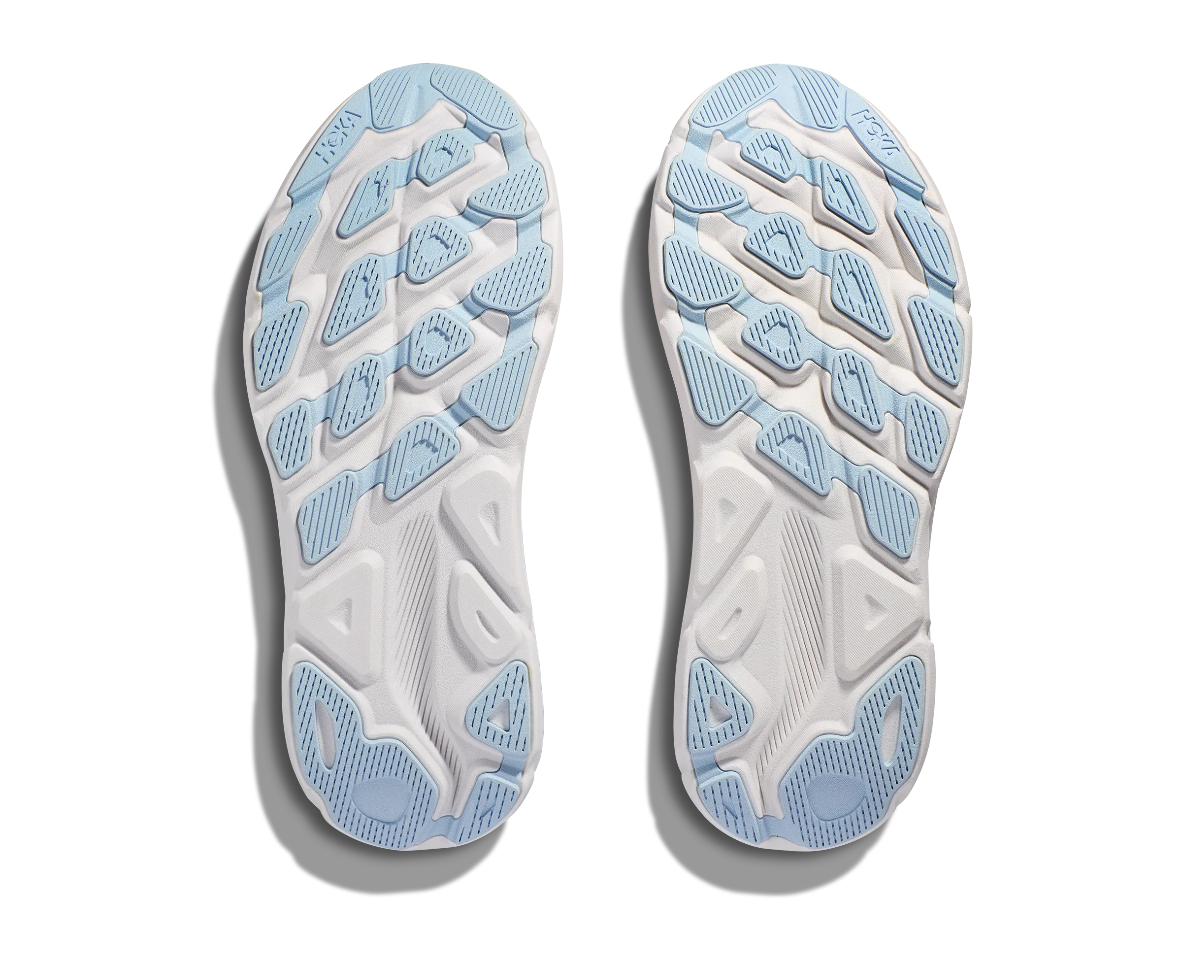 Men's Hoka Clifton 9 Color: Coastal Sky/All Aboard